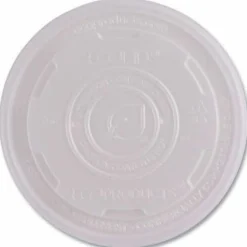 ECO World Art Soup Container EcoLids, White, Pack Of 1,000 Lids