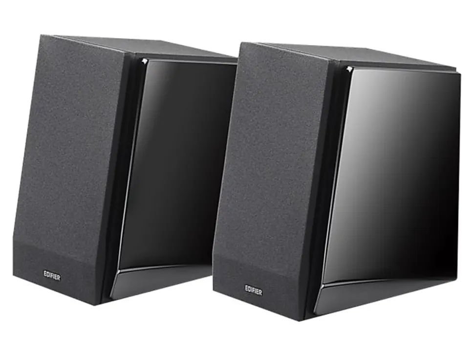 Edifier R1850DB 70-Watt RMS Amplified Bluetooth Bookshelf Speaker System With Sub Out, Black