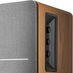 Edifier R1280DB 42-Watt RMS Amplified Bluetooth® Bookshelf Wired Speaker System, Brown