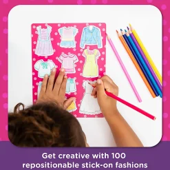 Educational Insights PaperCraft Sweet Boutique Paper Dolls Set