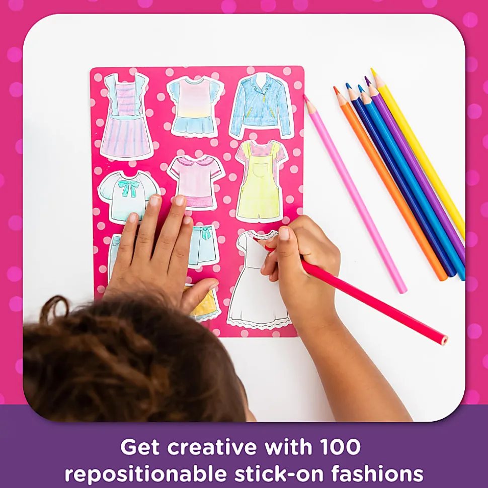 Educational Insights PaperCraft Sweet Boutique Paper Dolls Set
