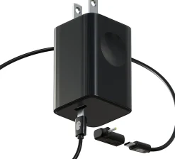 Eggtronic Einova 65W Chromebook Power Adapter for Chromebooks and USB C devices, Black, CXX005BK4B.00