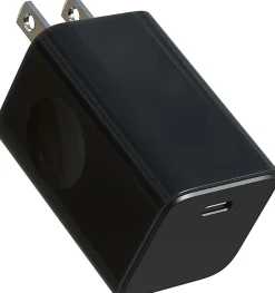 Eggtronic Einova 65W Chromebook Power Adapter for Chromebooks and USB C devices, Black, CXX005BK4B.00