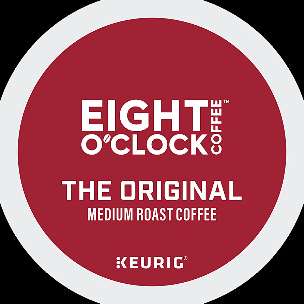 Eight O'Clock® Single-Serve Coffee K-Cup® Pods, Original, Carton Of 24