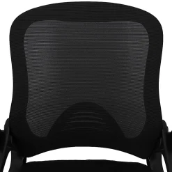 Elama Mesh/Fabric Mid-Back Adjustable Office Task Chair, 37-5/8