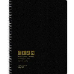 2026-2027 ELAN Publishing Weekly/Monthly Academic Year Teacher Lesson Planner, 8-1/2