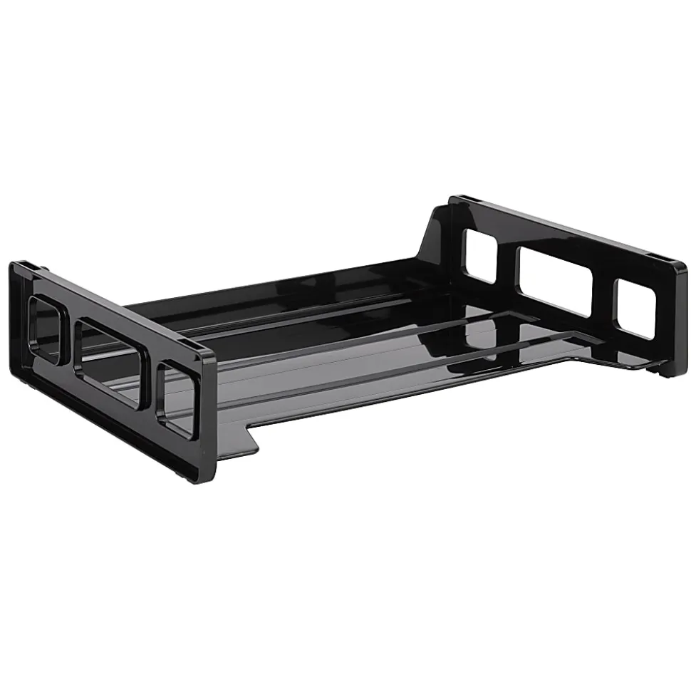 Eldon® Smart Sorter™ System With Trays, Black