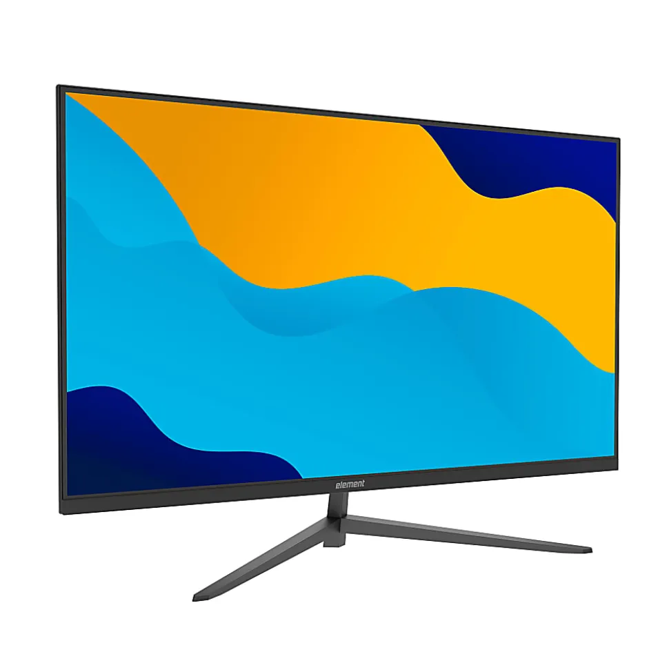 Element EM3FPAC32BC 32" 1440p QHD IPS Monitor with 65W USB-C, Display Port, and FreeSync