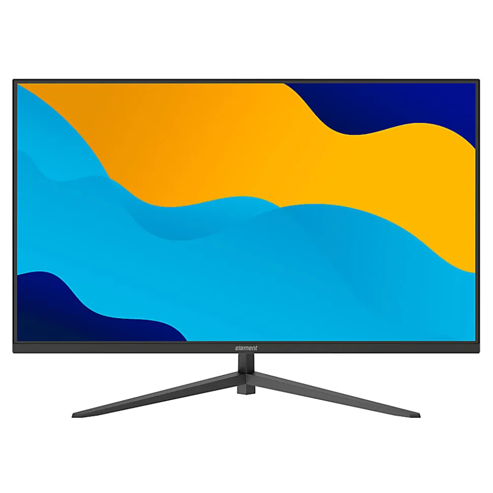Element EM3FPAC32BC 32" 1440p QHD IPS Monitor with 65W USB-C, Display Port, and FreeSync