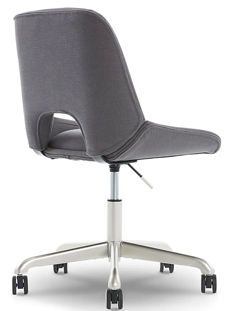 Elle Décor Laissy Low-Back Task Chair, Gray