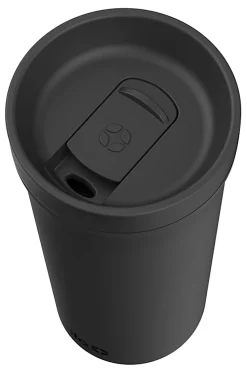 Ello Arabica Stainless Steel Travel Mug, 14 Oz, Black
