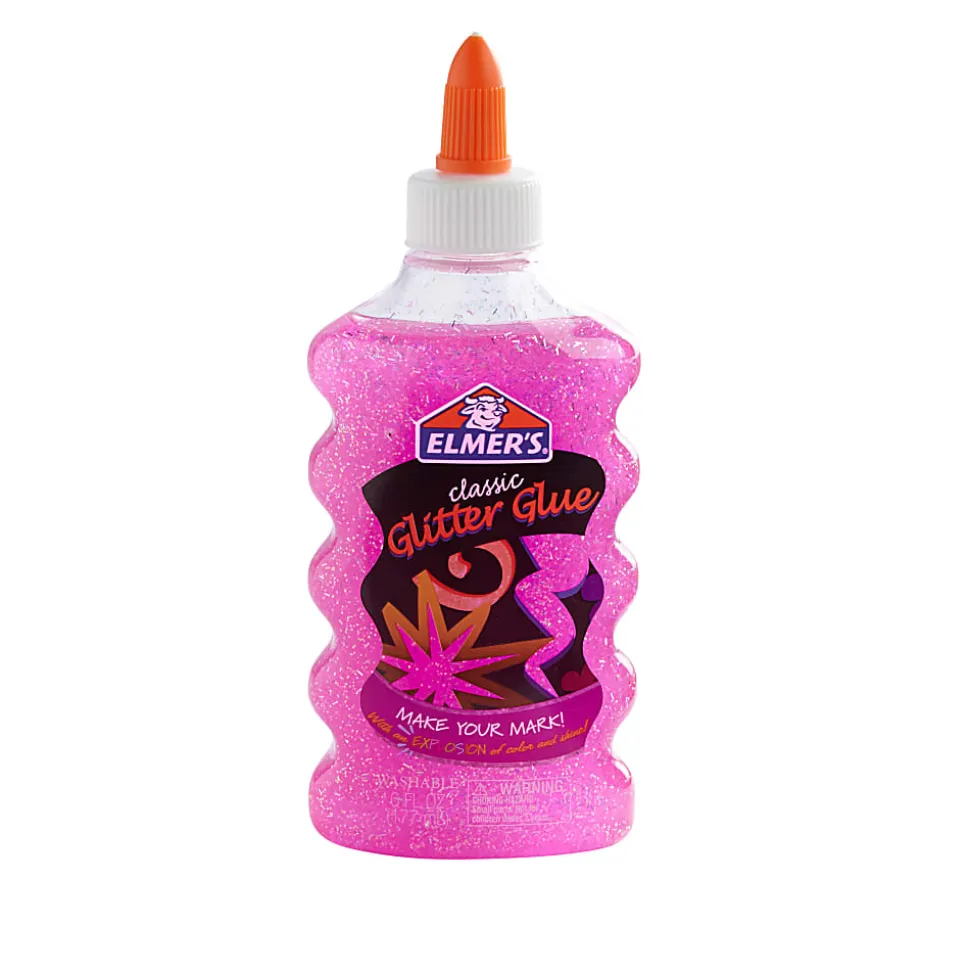 Elmer's® Glitter Glue, 6 Oz, Pink