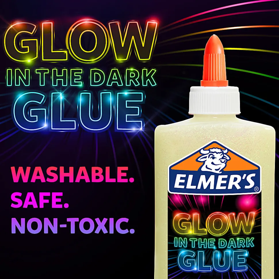 Elmer's® Glow-In-The-Dark Liquid Glue, Natural, 5 Oz