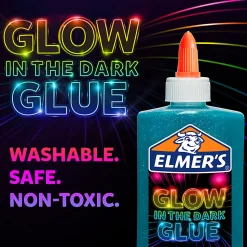 Elmer's® Glow-In-The-Dark Liquid Glue, Blue, 5 Oz