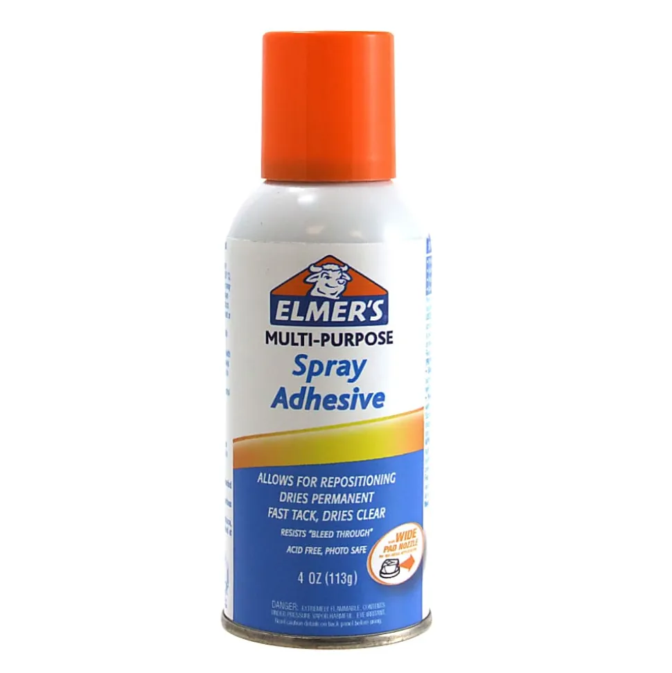 Elmer's® Spray Adhesive, Clear, 4 Oz