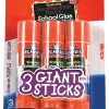 Elmer's® Washable Disappearing Purple School Glue Sticks, 0.77 Oz, Pack Of 3 Sticks