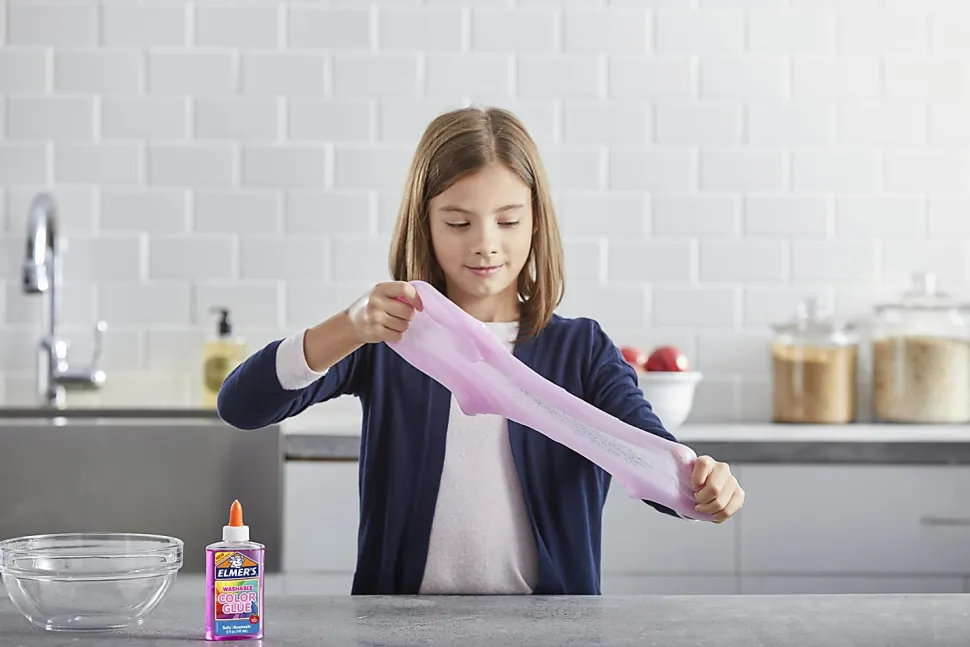 Elmer's® Washable Translucent Color Glue, Purple, 5 Oz Bottle