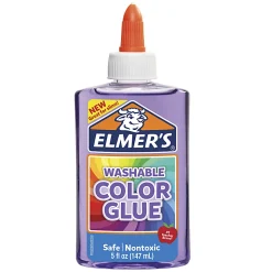 Elmer's® Washable Translucent Color Glue, Purple, 5 Oz Bottle