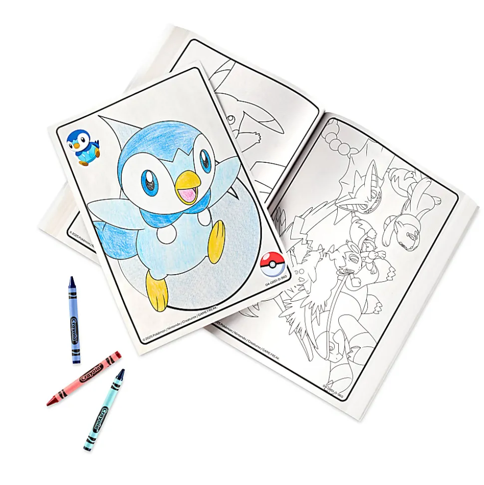 Embark on a Pokémon adventure with the Crayola Pokémon Coloring Book! 288 pages of fun, 2 sticker sheets, and beloved Pokémon characters. Learn more!