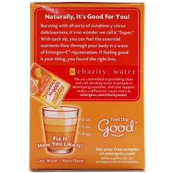 Emergen-C Vitamin C Drink Mix, 1,000 mg, Orange, Pack Of 30 Packets