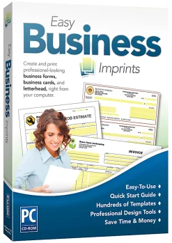 Encore Easy Business Imprints, for 1 PC, Â Traditional Disc