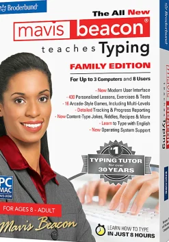 Encore™ Mavis Beacon Teaches Typing 2020, For Windows®/Mac, Product Key