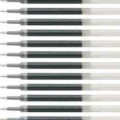 EnerGel Liquid Gel Pen Refill - 0.50 mm , Fine Point - Black Ink - Smudge Proof, Smear Proof, Quick-drying Ink, Glob-free, Smooth Writing - 12 / Box