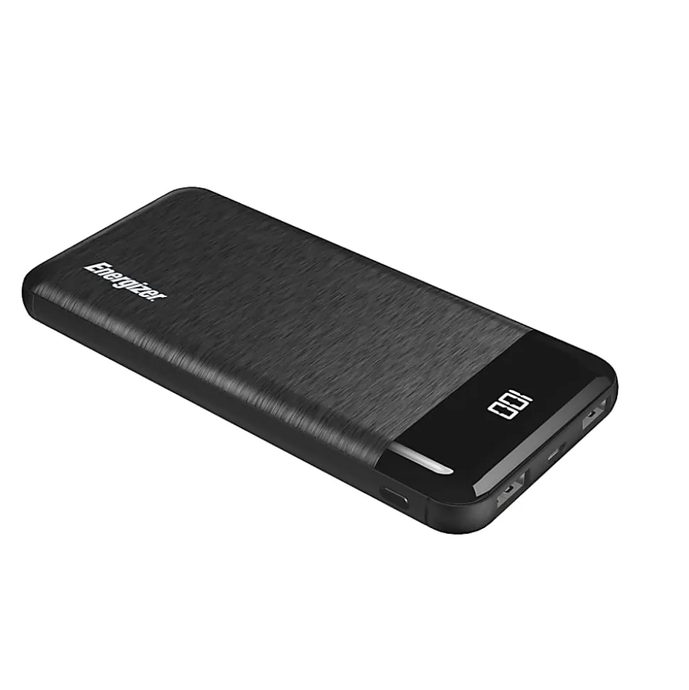 Energizer® 10000mAh Power Bank Charger, Black, UE10058