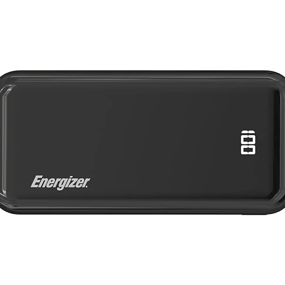 Energizer 20,000mAh Ultimate Power Bank, Black, UE20011PQ