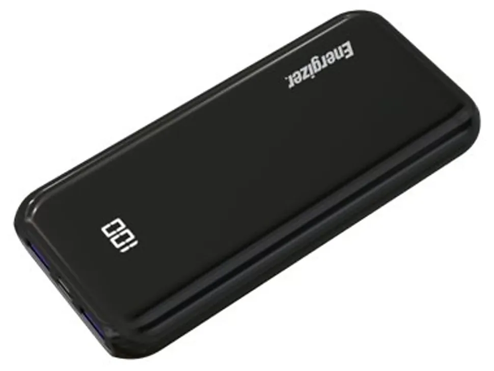 Energizer® 10,000 mAh Ultimate Power Bank, Black, UE10011PQ