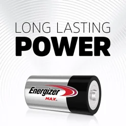Energizer MAX C Batteries (4 Pack), C Cell Alkaline Batteries