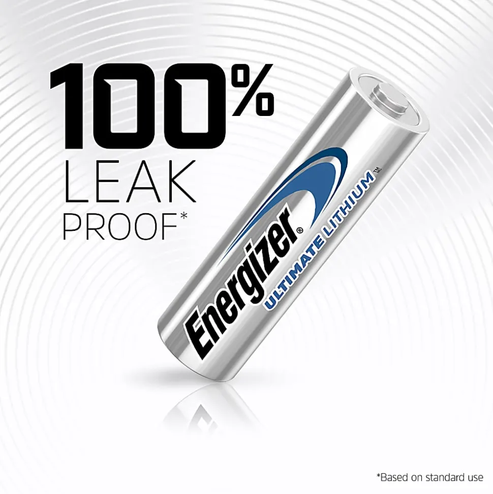 Energizer Ultimate Lithium AA Batteries (4 Pack), 1.5V Lithium Double A Batteries