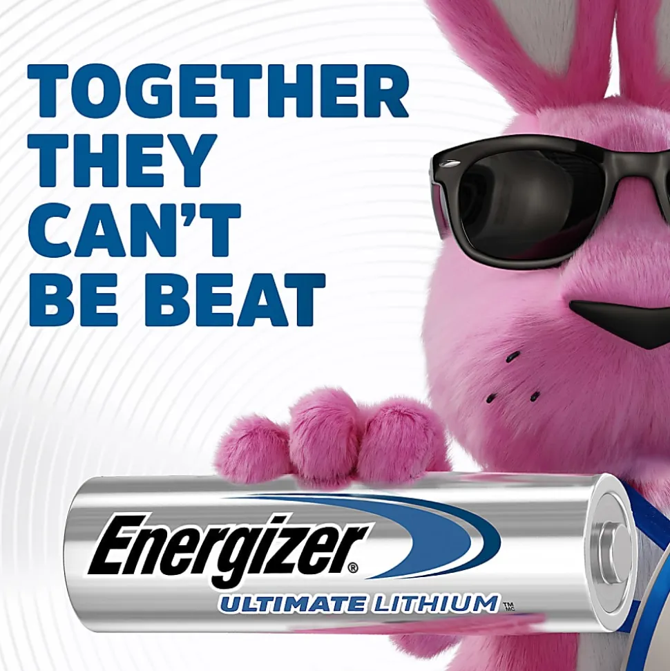 Energizer Ultimate Lithium AA Batteries (4 Pack), 1.5V Lithium Double A Batteries