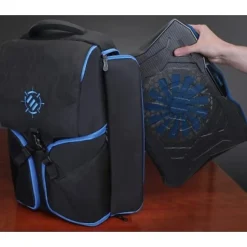 Enhance Cryogen 5 Laptop Cooling Pad (Blue) - Upto 17" Screen Size Notebook Support - 1 Fan(s) - 800 rpm - 471.3 gal/min - Metal Mesh