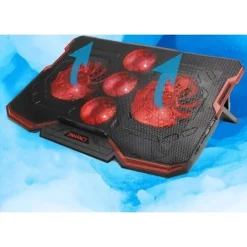 Enhance Cryogen 2 Laptop Cooling Pad (Red) - Upto 17
