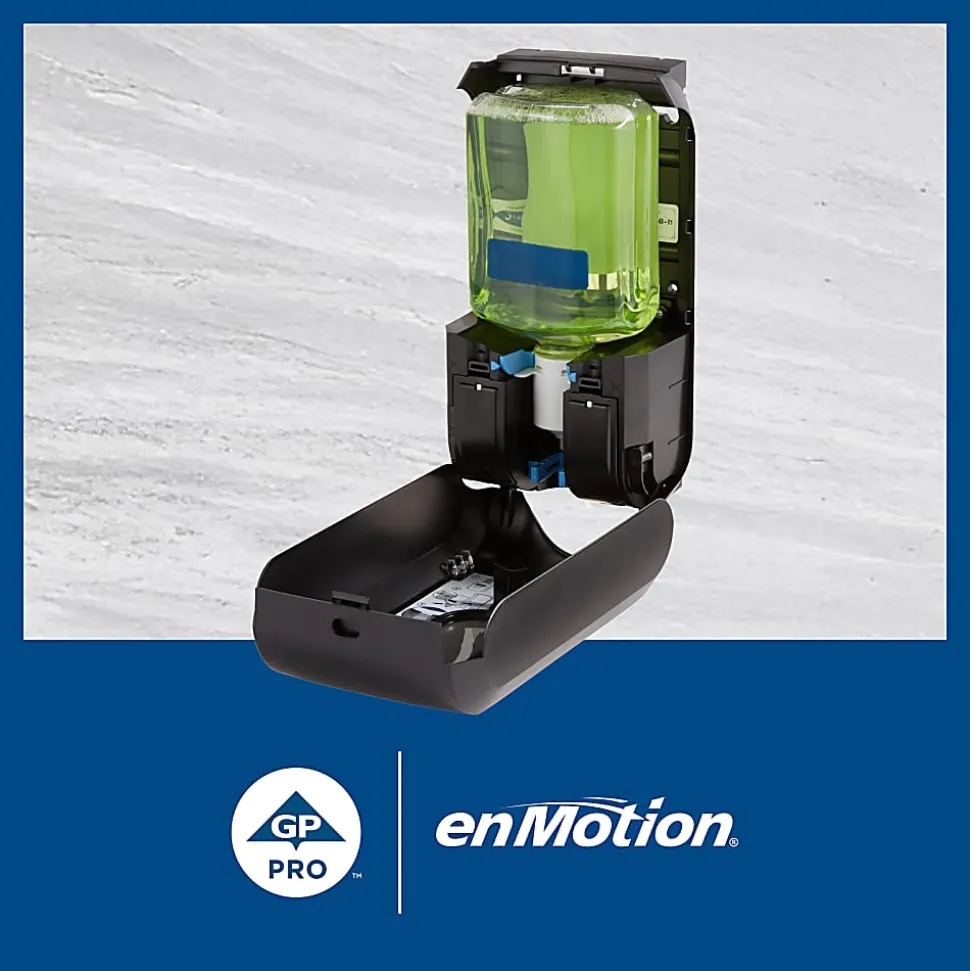 enMotion® Gen2 Moisturizing Foam Hand Sanitizer Refills for Automated Dispensers, E-3 Rated, 1000 mL (33.81 Oz), 2 Bottles Per Case