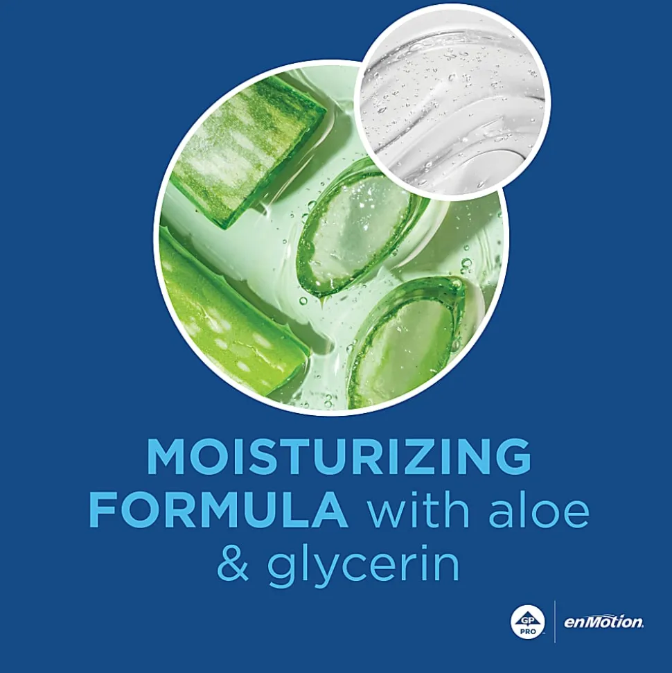enMotion® Gen2 Moisturizing Foam Hand Soap Refills, Dye & Fragrance Free, 1200 mL (40.58 Oz), 2 Bottles per Case