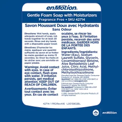 enMotion® Gen2 Moisturizing Foam Hand Soap Refills, Dye & Fragrance Free, 1200 mL (40.58 Oz), 2 Bottles per Case