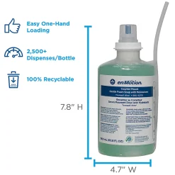 enMotion® Moisturizing Foam Hand Soap, Tranquil Aloe® Scent, 60.86 Oz, Carton Of 2 Bottles