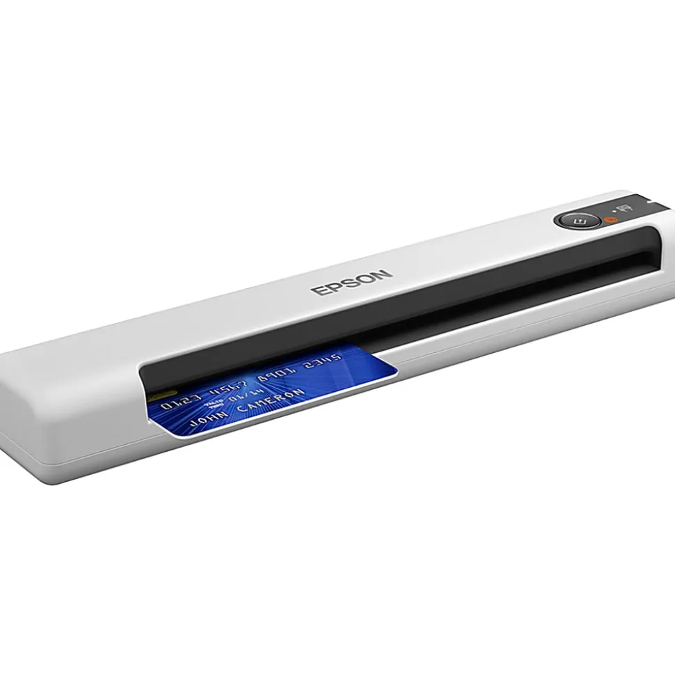 Epson® DS-70 Portable Document Scanner, 1.3"H x 10.7"W x 1.9"D, B11B252202