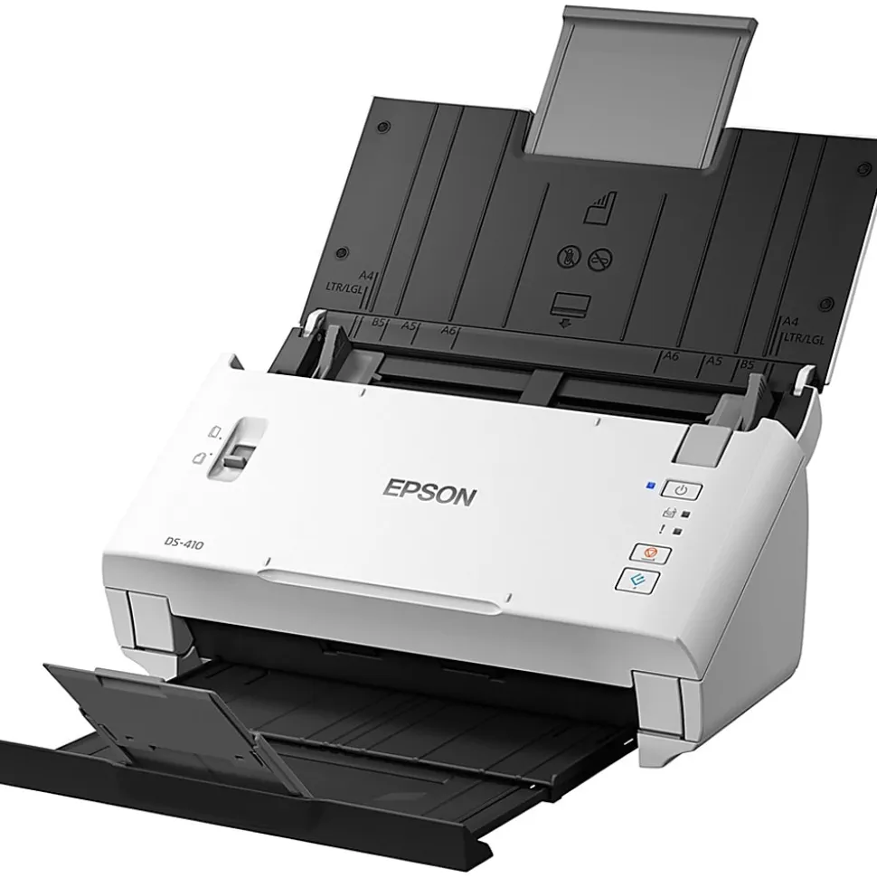 Epson DS-410 Sheetfed Scanner, 600 dpi Optical, B11B249201