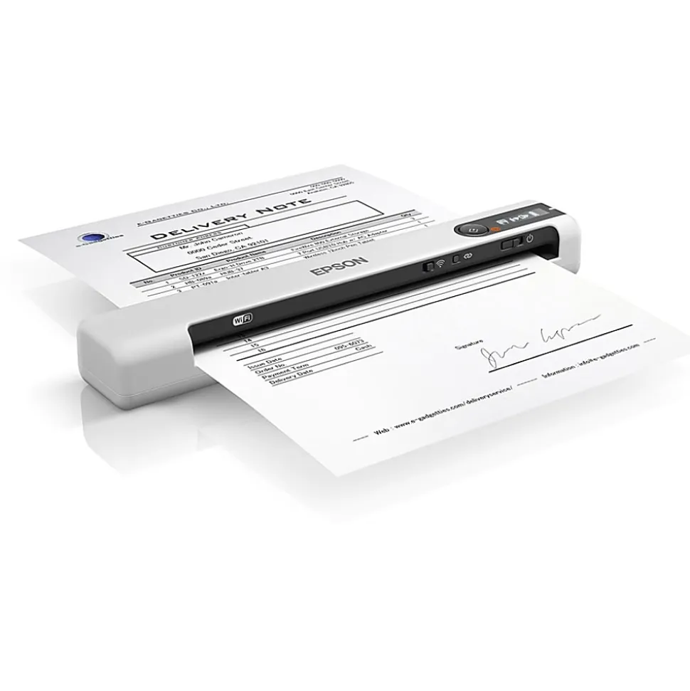 Epson® DS-80W Wireless Portable Color Document Scanner, B11B253202