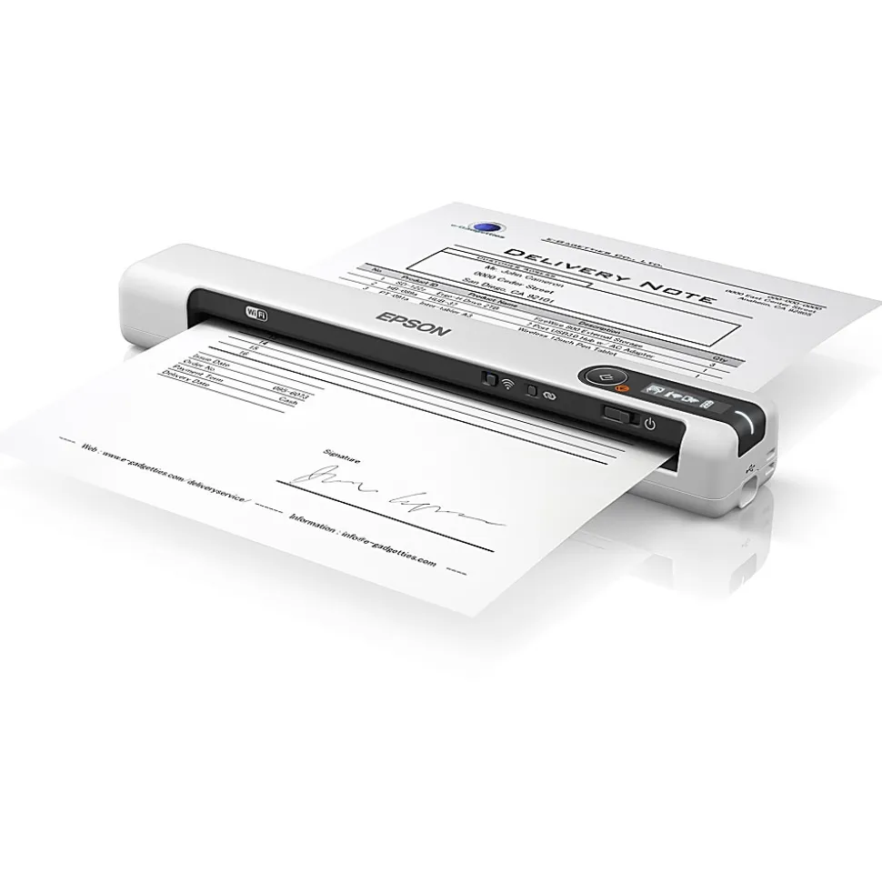 Epson® DS-80W Wireless Portable Color Document Scanner, B11B253202