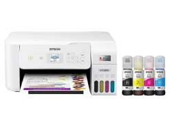 Epson® EcoTank ET-2800 All-in-One Supertank Color Printer, White