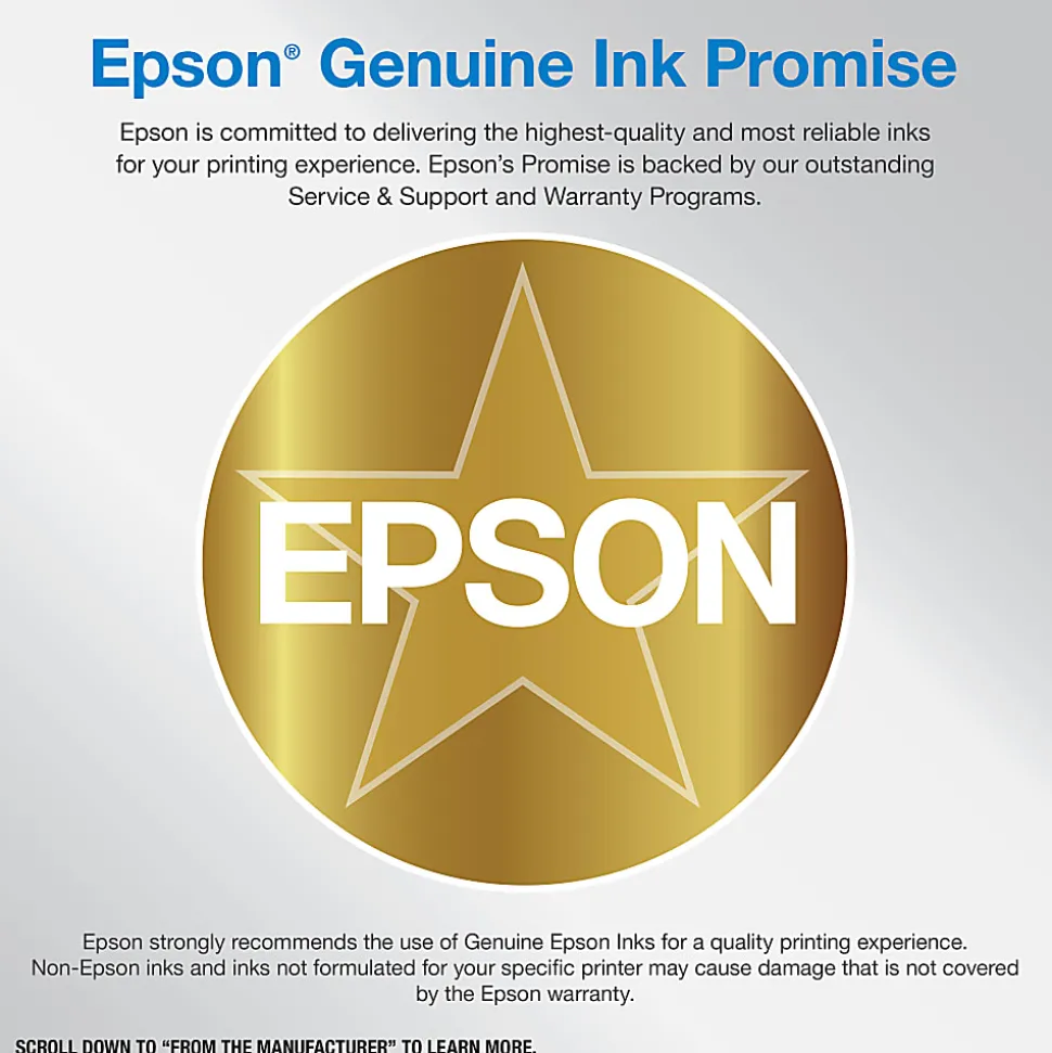 Epson® EcoTank ET-2800 All-in-One Supertank Color Printer, White