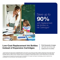 Epson® EcoTank® ET-2850 Cartridge-Free Supertank Wireless Inkjet All-in-One Color Printer