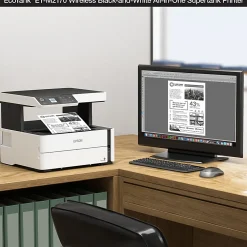 Epson® EcoTank® ET-M2170 SuperTank® Wireless All-In-One Monochrome Printer