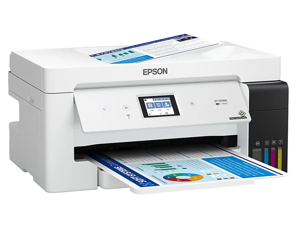Epson® EcoTank ET-15000 Supertank Wide-Format InkJet All-In-One Color Printer