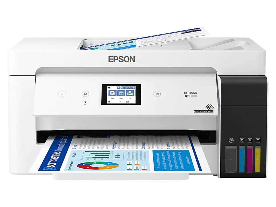 Epson® EcoTank ET-15000 Supertank Wide-Format InkJet All-In-One Color Printer