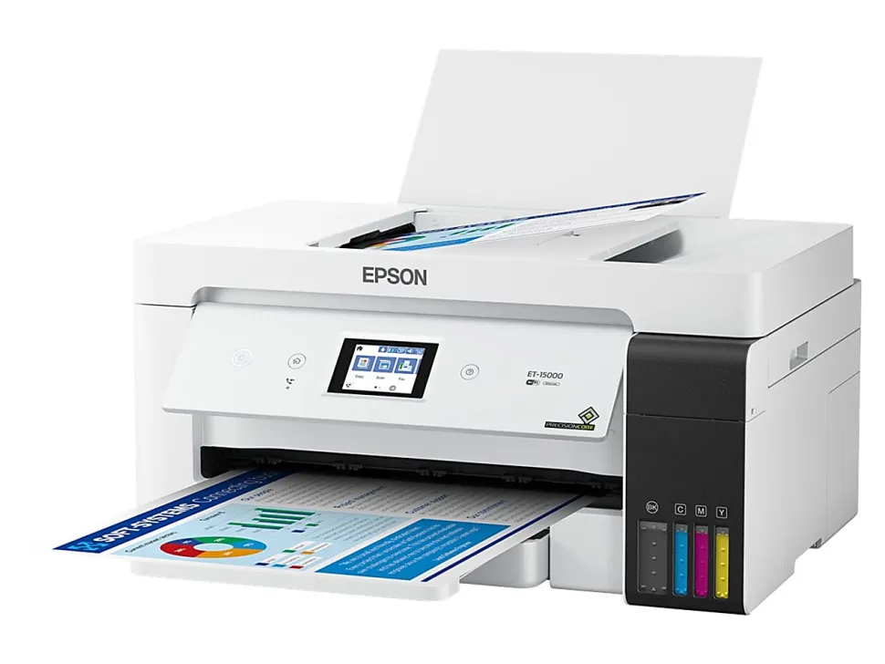 Epson® EcoTank ET-15000 Supertank Wide-Format InkJet All-In-One Color Printer